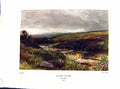 Antique Old Print NettlefGrundy 1933 Thomas Collier Water Moel Siabod River
