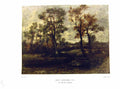 Antique Print NettlefGrundy 1933 Oil Painting View West End Fields Hampstea