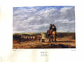 Antique Print Sheep Shepherd Horse NettlefGrundy 1933 Oil Painting Cross Ro