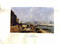 Antique Print NettlefGrundy 1933 Water Louvre Tuileries Pont Neuf David Cox
