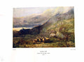 Antique Print NettlefGrundy 1933 Water Mountain Road Sheep Snowden David Co