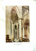 Antique Print St. Anastasia Verona Architecture William Deane NettlefGrundy