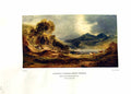 Antique Print NettlefGrundy Oil Painting 1935 View Snowdon Head Traeth Mawr