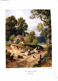Antique Print NettlefGrundy Water 1935 Green Lane Children Dog Myles Foster