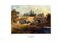 Antique Old Print NettlefGrundy Water 1935 Eltham Bridge Kent Henry Gastineau