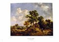 Antique Print NettlefGrundy Oil Painting 1935 View Near Sevenoaks Kent Tree