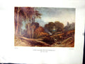 Antique Print 1938 NettlefGrundy Water Beeston Castle Cheshire Joseph Turne