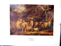 Antique Print 1938 NettlefGrundy Oil Painting Sheep Shearing Shepherds Jame