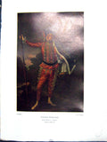 Antique Print 1938 NettlefGrundy Oil Painting David Garrick Tancred Theatre
