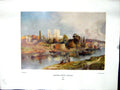 Antique Print 1938 NettlefGrundy Water View York Cathedral Richard Henry Wr