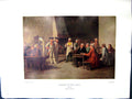 Antique Print 1938 NettlefGrundy Oil Painting Panel Billeting Benjamin Euge