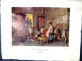 Antique Print 1938 NettlefGrundy Oil Painting Amusing Story Man Giovanni Qu