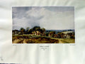 Antique Old Print 1937 NettlefGrundy Water Kentish View Cattle Henry Jutsum