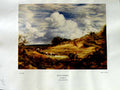Antique Print 1937 NettlefGrundy Oil Painting Sand Pits Cattle Donkey John 20th