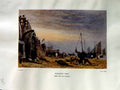 Antique Print 1937 NettlefGrundy Water Brighton Beach Boats Frederick Nash 20th