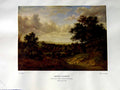 Antique Print 1937 NettlefGrundy Oil Painting View River Thames Greenwich N