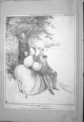 Old Mclean John Doyle Hb Sketch 1836 Eve Tempting Adam Garden Strathe 19th