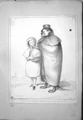 Old Mclean John Doyle Hb Sketch 1835 Men Little Red Riding Hood Meeti 19th