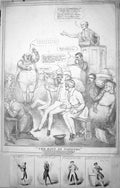 Old Mclean John Doyle Hb Sketch 1831 Hobhouse Burdett Bull Russell Al 19th