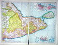 Old Print Hammerton Map C1920 India Plan Madras Bombay Ceylon Colombo Ma 20th