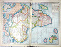Antique Print Hammerton Map C1920 Africa Helena Ascension Madagascar Congo 20th