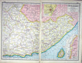 Antique Print Hammerton Map C1920 Cape Good Hope Africa Mauritius Kimberley