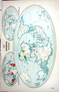 Antique Print Hammerton Map C1920 Europe Imperial Britain Germany Bismarck 20th
