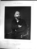 Antique Print Galerie Contemporaine 1879 Baschet Portrait Monsieur Cochery 19th
