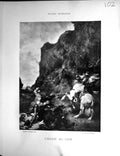Old Galerie Contemporaine C1822 Lacroix Chasse Au Lion Eugene Froment 19th