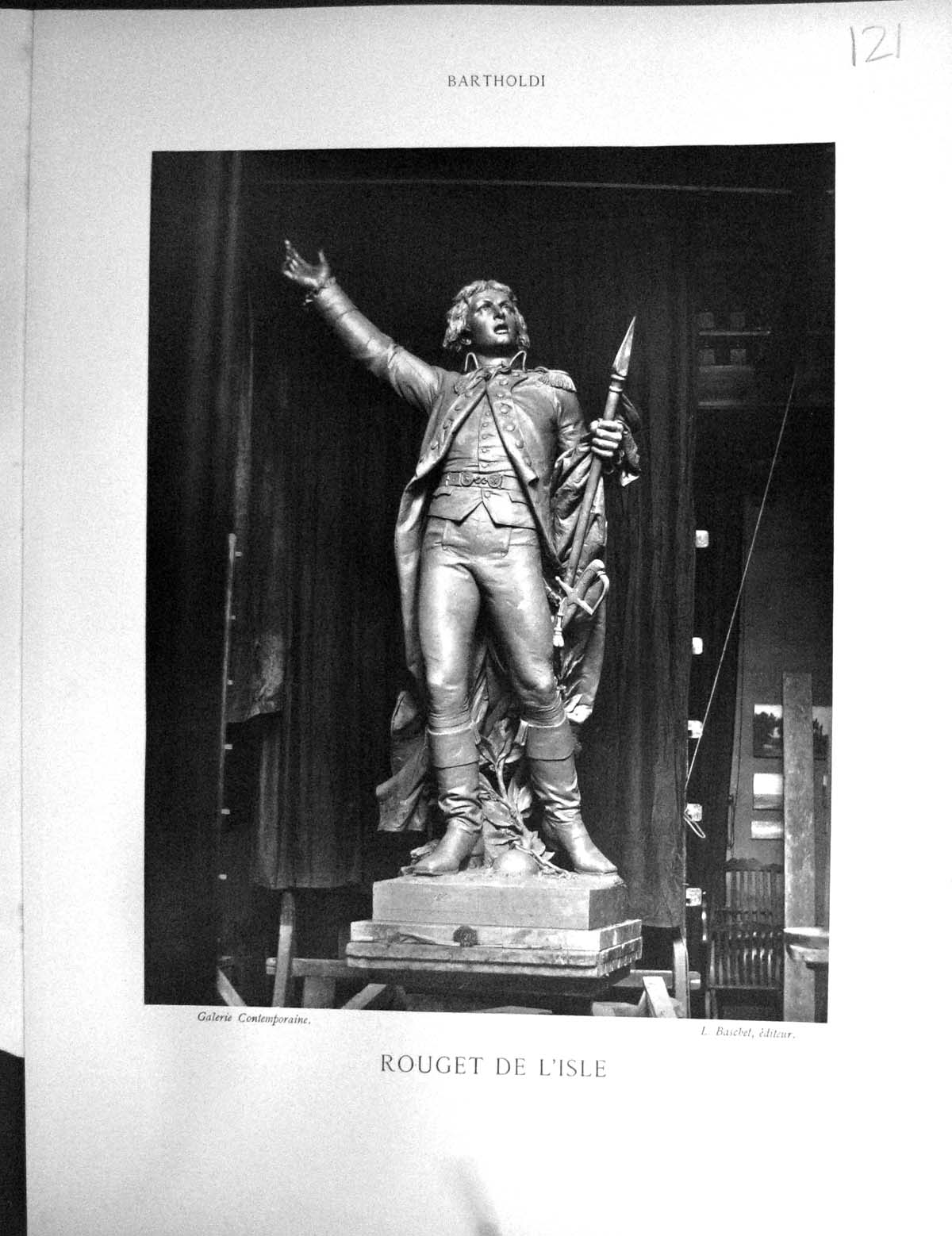 Old Print Galerie Contemporaine C1822 Lacroix Auguste Barthi Rouget De L 19th