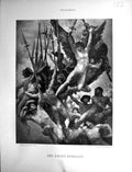 Old Galerie Contemporaine C1876 Baschet Les Anges Rebelles De La Croi Victorian
