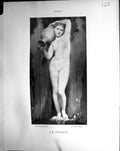Old Print Galerie Contemporaine C1876 Baschet La Source Ingres Naked Lady 19th