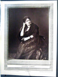 Antique Print Galerie Contemporaine C1890 Lacroix Juliette Lamber Autograph