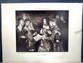 Old Edouard Blanchard Lutrin Singing Sketch Galerie Contemporaine C18 19th