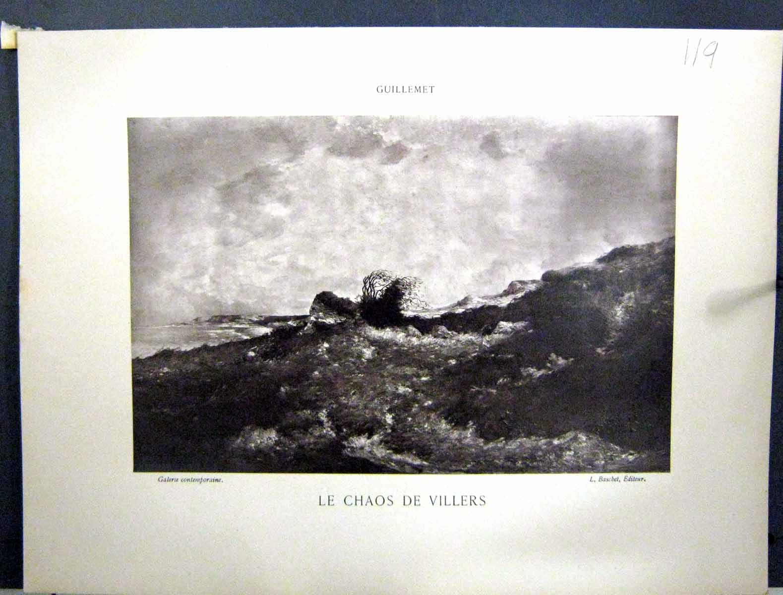 Old Galerie Contemporaine C1890 Lacroix Guillemet Chaos Villers Sketc Victorian