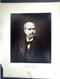 Antique Old Print Galerie Contemporaine C1890 Lacroix Adolphe Belot Autograph