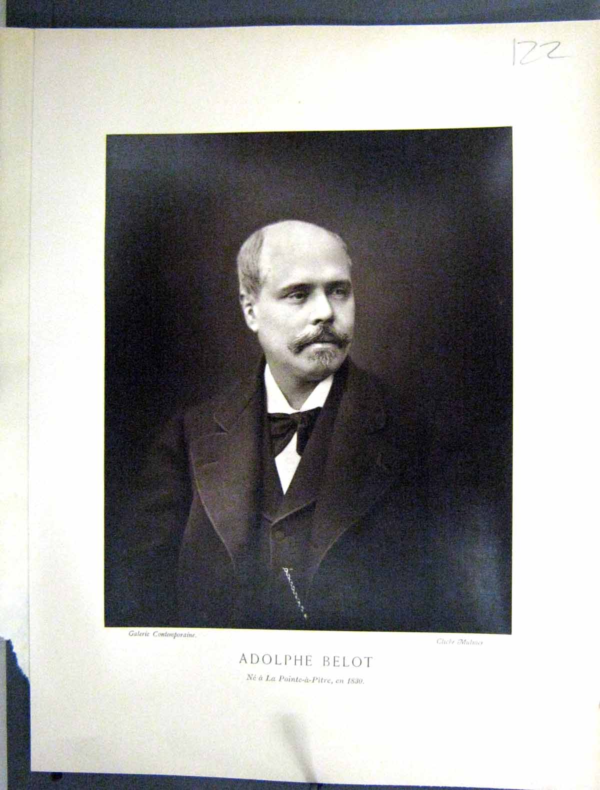 Antique Old Print Galerie Contemporaine C1890 Lacroix Adolphe Belot Autograph