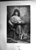 Old Galerie Contemporaine C1876 Baschet Henri Regnault Salome Boules Victorian