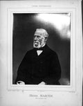Antique Old Print Galerie Contemporaine C1877 Baschet Henri Martin Autograph