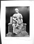 Old Galerie Contemporaine C1877 Baschet Paul Dubois Charite Sculpture Victorian