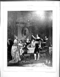 Old Cossmann Galerie Contemporaine C1877 Baschet Cinquantaine Dinner Victorian