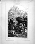 Old Galerie Contemporaine C1877 Baschet Saint Vincent Paul Lecomte Du Victorian