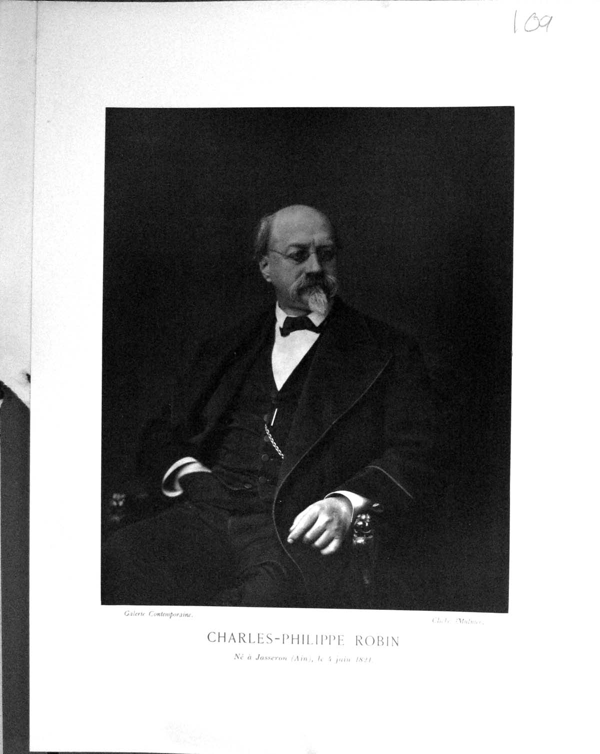 Old Galerie Contemporaine C1877 Baschet Charles Philippe Robin Autogr Victorian