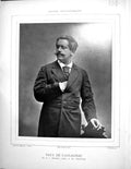 Old Print Galerie Contemporaine 1879 Baschet Paul De Cassagnac Autograph 19th