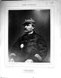 Antique Old Print Galerie Contemporaine 1878 Baschet General Chanzy Autograph