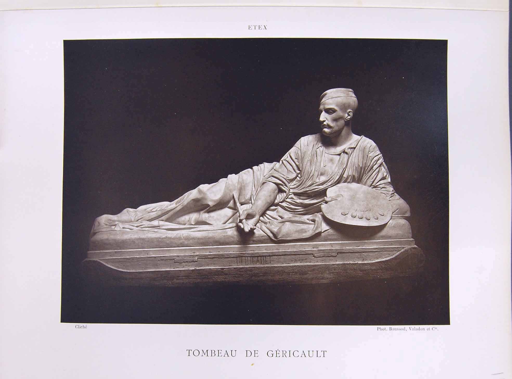 Old Galerie Contemporaine C1874-78 Lacroix Antoine Etex Tombeau Geric Victorian