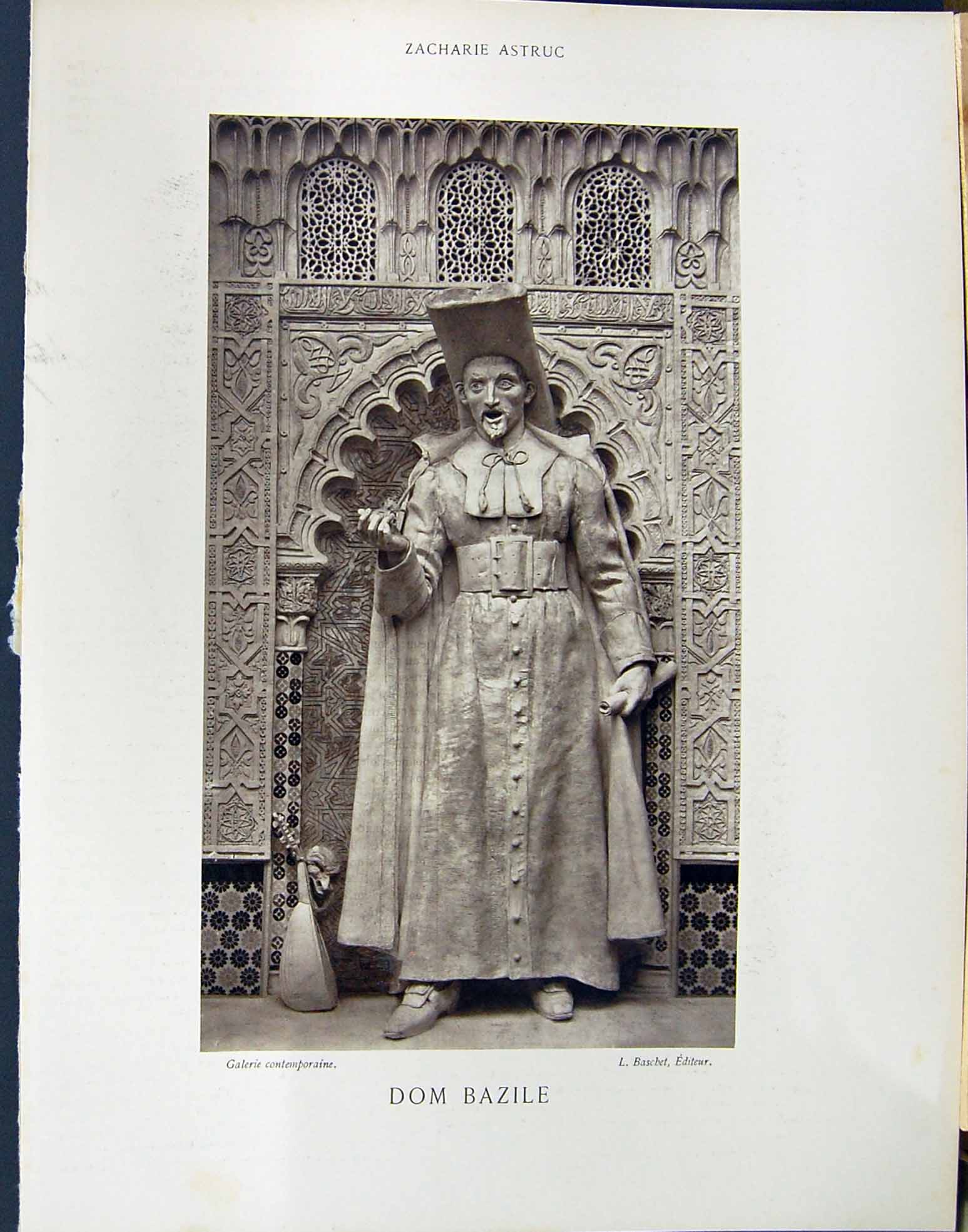 Old Galerie Contemporaine C1874-78 Lacroix Zacharie Astruc Dom Bazile Victorian