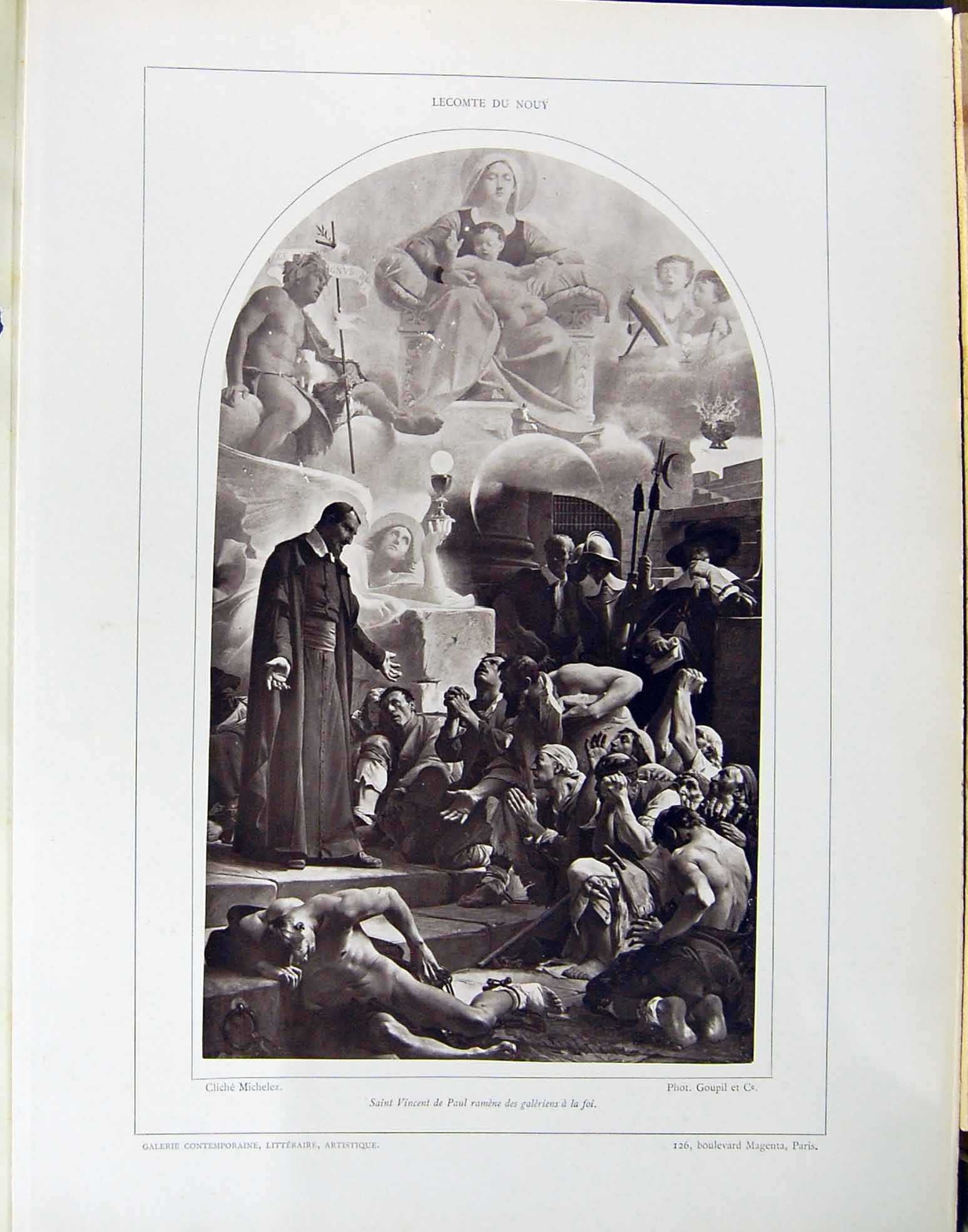 Old Galerie Contemporaine C1874-78 Lacroix Lecomte Du Nouy Saint Vinc Victorian