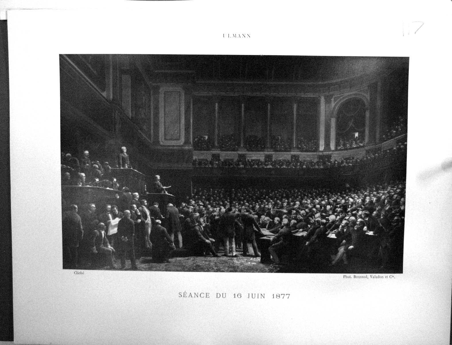 Old Benjamin Ulmann SÇance Du Juin Sketches Galerie Contemporaine 187 Victorian