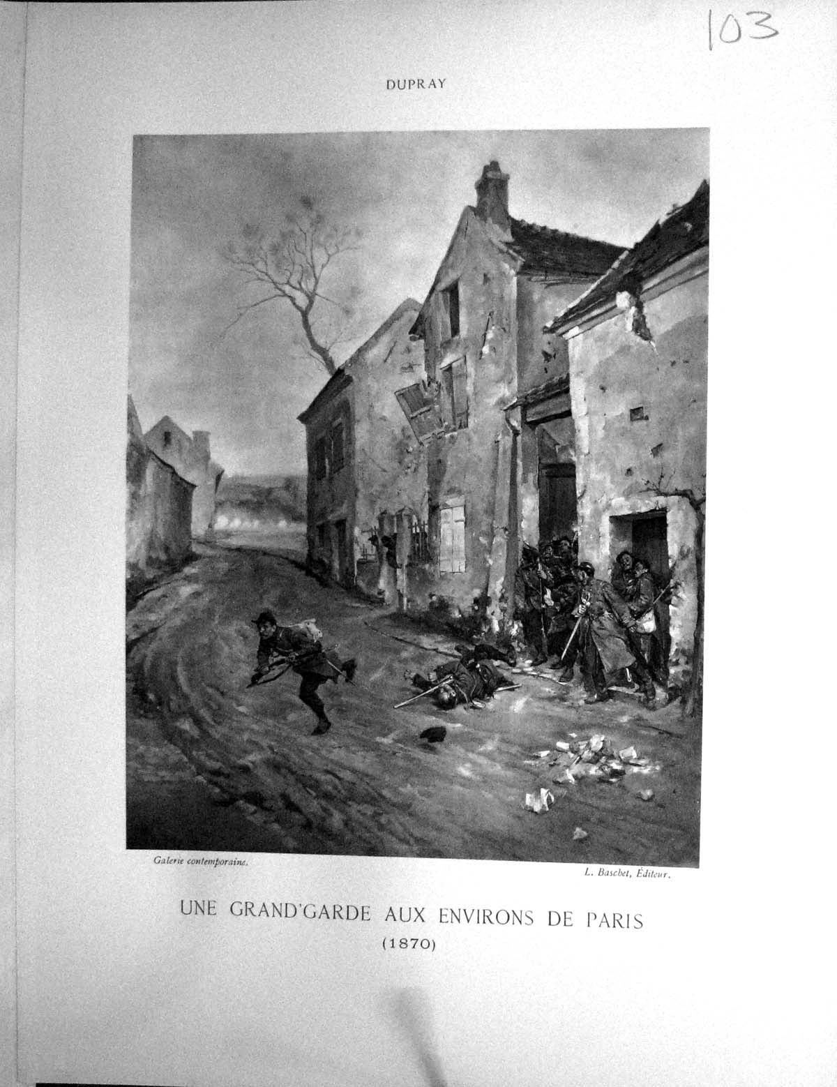 Old Print Galerie Contemporaine C1876 Lacroix Dupray Environs Paris Side 19th